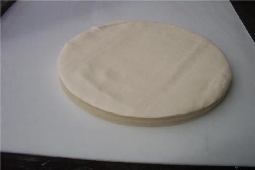 Round 500pcs/H Lumpia Samosa Sheet Injera Baking Machine