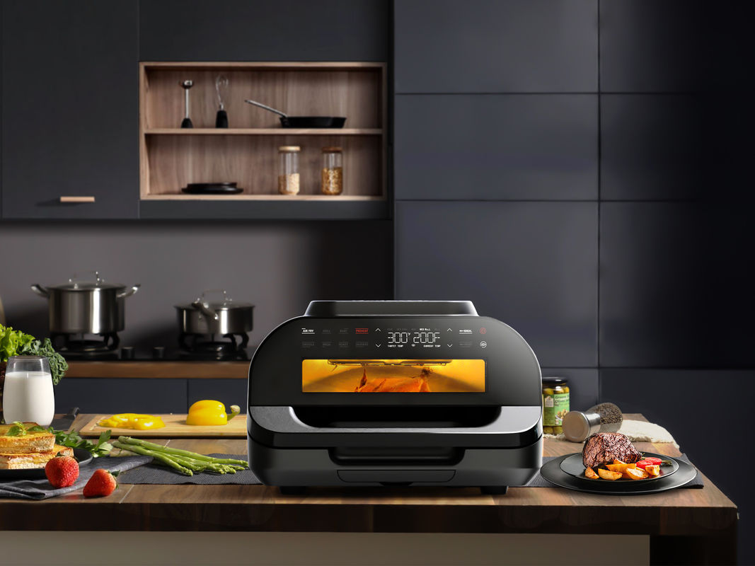 Home Smart 10l 7 in 1 Friter senza olio finestra di osservazione Power Xl Air Flyer Friter Grill