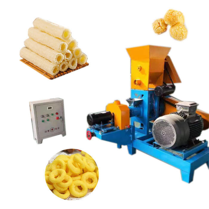 La macchina per estrusore di polvere di mais mini senza sforzo Piccola macchina per snack con motore