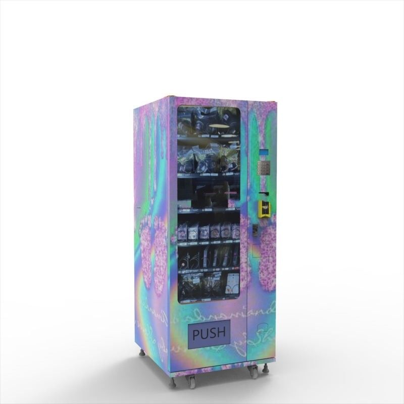 Macchina di vendita multifunzionale di prodotti di bellezza 150W Output Cash Pagamento con carta di credito