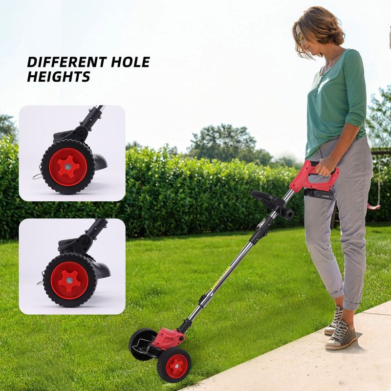 Telaiabatterie senza fili motore 173CC motore 1200W Altezze regolabili di taglio
