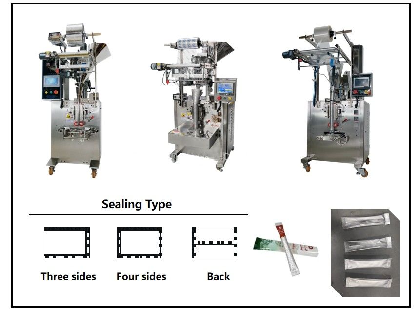 20 sacchetti/min Macchina automatica per l'imballaggio alimentare per negozi di alimenti facile da usare