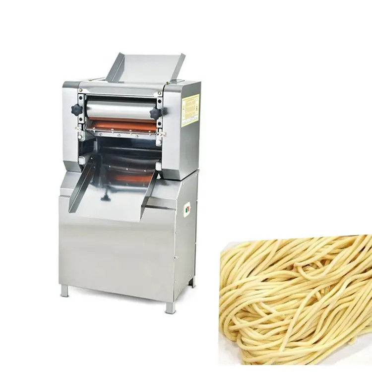 Macchina di taglio di pasta in acciaio inossidabile spessore regolabile pasta fresca