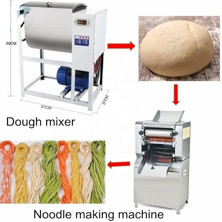 Macchina di taglio di pasta in acciaio inossidabile spessore regolabile pasta fresca