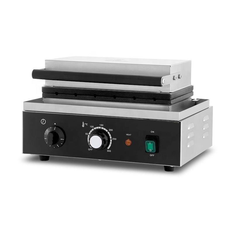 CE Fuso Ferro elettrico Altri Snack Machine Coreano Commerciale Natale 6 Stick Corn Waffle Hot Dog Maker