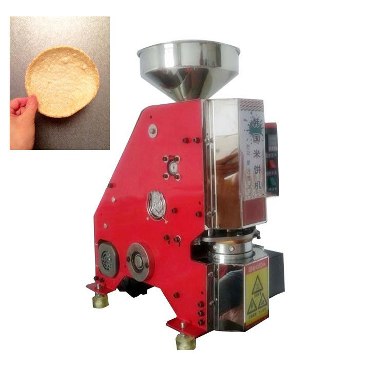 Macchina per fare torte di riso coreano / Snack Food Crispy Thin Rice Cake Making Machine