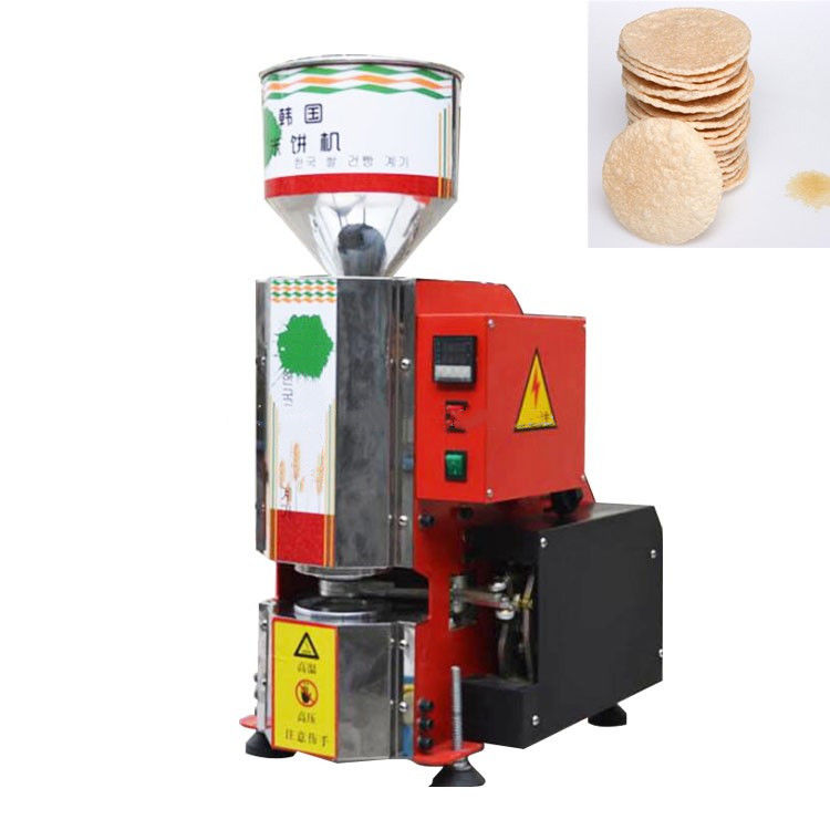 Macchina per fare torte di riso coreano / Snack Food Crispy Thin Rice Cake Making Machine