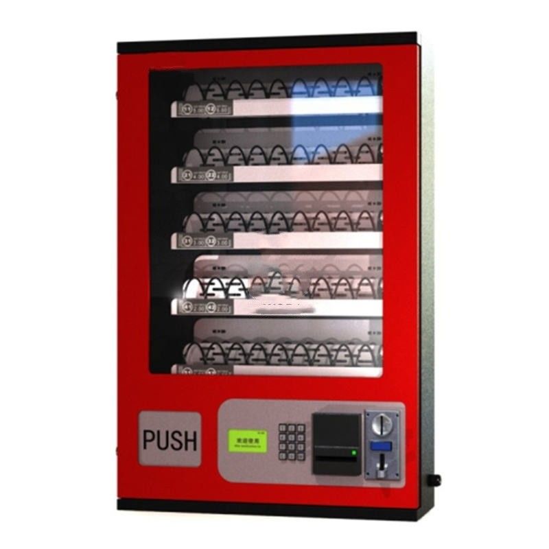 Coin&Bill Operato Snack and Drink Automatic Vending Machine Small Vending Machine montata a parete