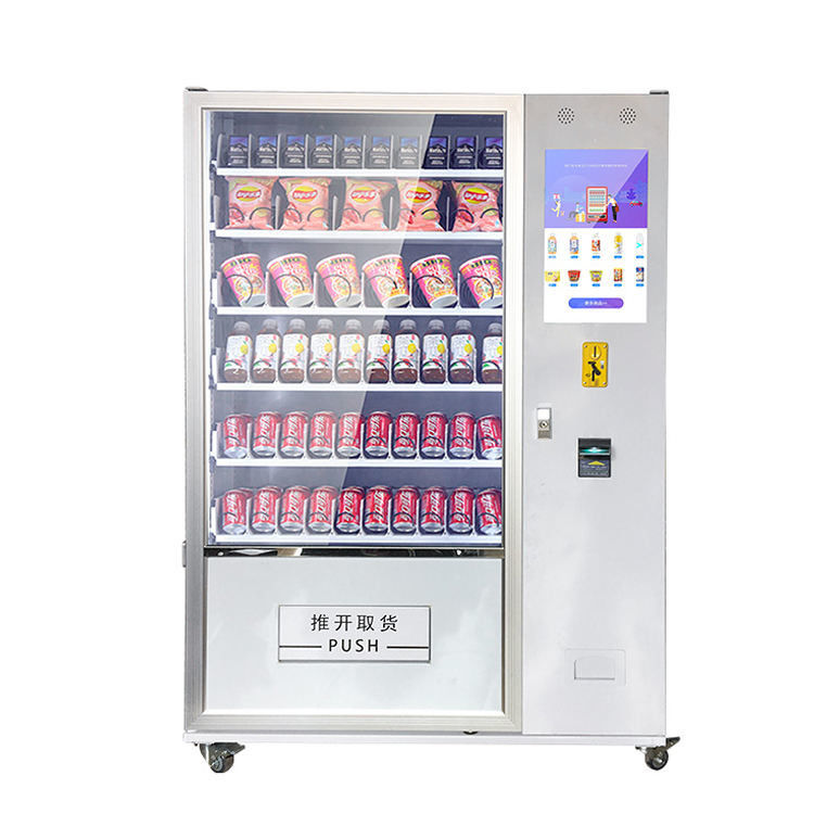 Hot Sale Top Vendor Macchina Snack And Drink Automatica Combo Vending Machine Maquina Espendedora De Bebidas