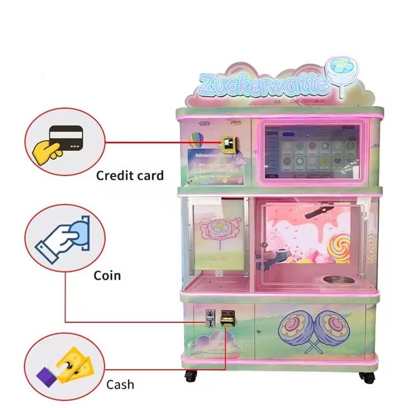 Prezzo di fabbrica Mini Gas Type Cotton Candy Machine Manufacturing Commercial