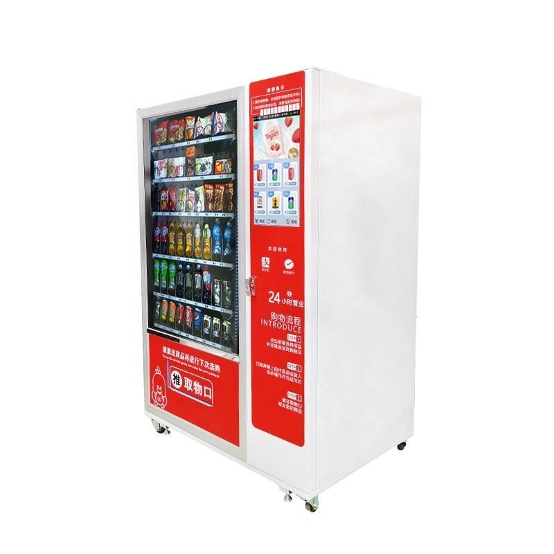 In Pakistan Prezzo Qr Codice Automatico Azionato da Monete Bevande Snack Vending Machine In vendita