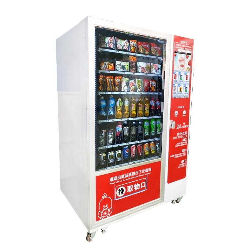 In Pakistan Prezzo Qr Codice Automatico Azionato da Monete Bevande Snack Vending Machine In vendita