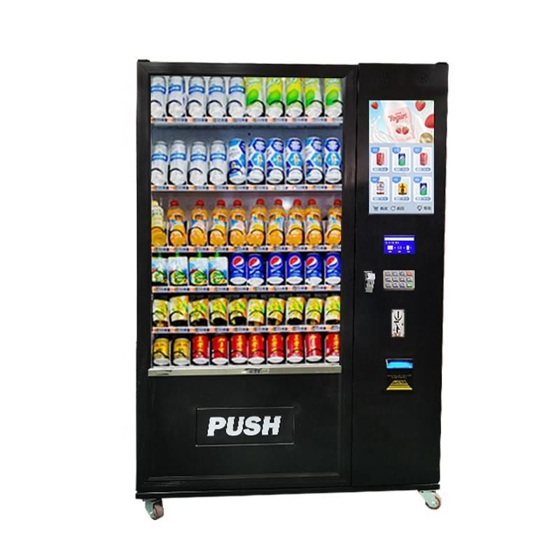 In Pakistan Prezzo Qr Codice Automatico Azionato da Monete Bevande Snack Vending Machine In vendita