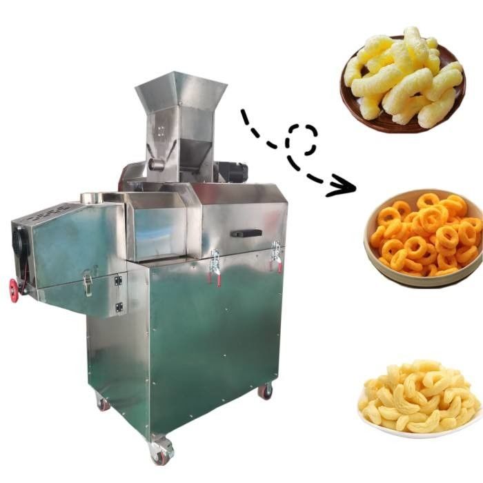 Facile di funzionamento in acciaio inossidabile Macchine per la produzione di polvere di mais per l'estrusione di snack food