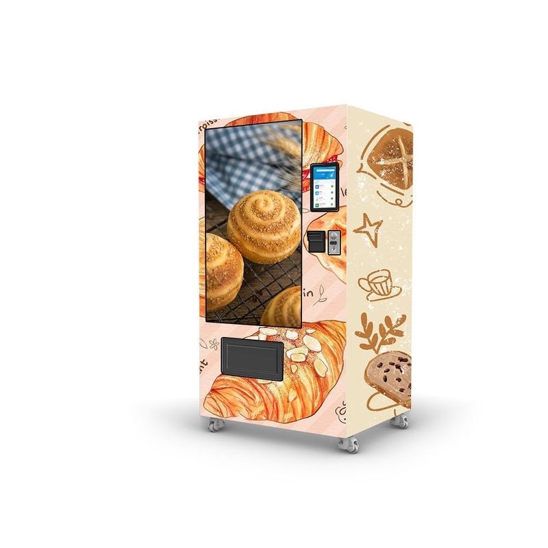50W pane automatico snack prodotti alimentari e bevande Qr Pay vending machine