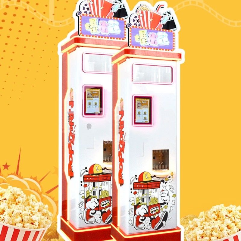 Macchine per popcorn Operatore di carte Venditori di macchine per popcorn moneta alimentare distributori di macchine per snack