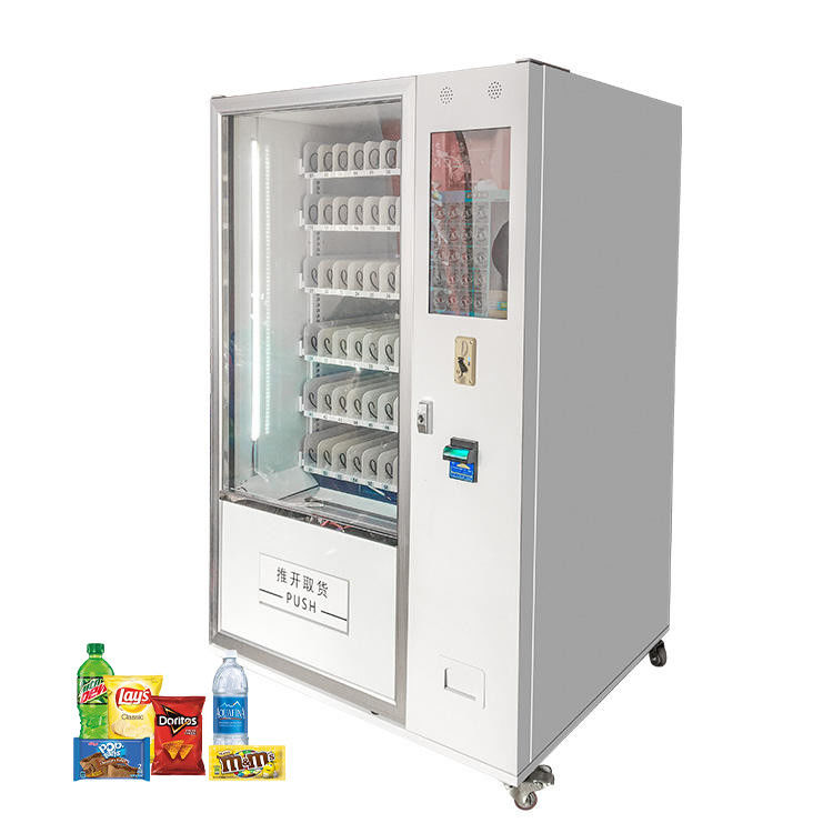 4G Wifi Network Metal Vending Machine con adesivo a colori personalizzato