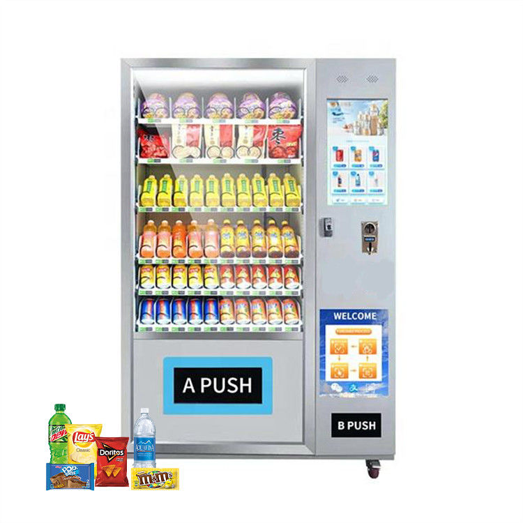 Personalizza il sistema di pagamento Macchine vendite di cibo fresco Reduttore Worm Gear Opzioni di carta denaro / moneta