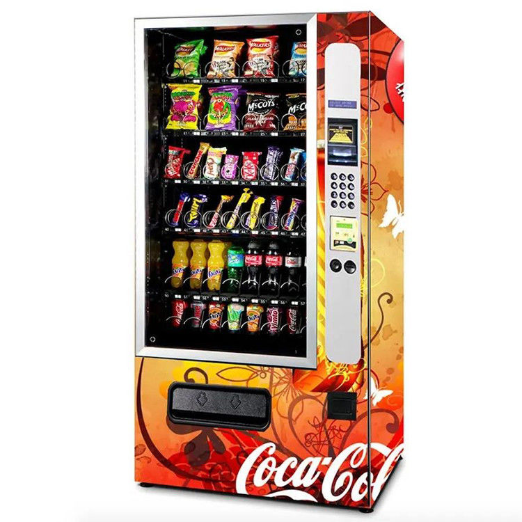 Grandi distributori automatici di cibo fresco per stazioni della metropolitana degli hotel e centri commerciali
