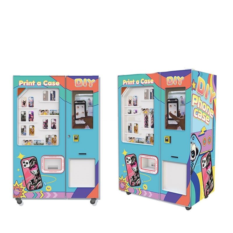 220V 50HZ vending machine di bevande fredde con adesivo di verniciatura a colori personalizzati all'interno della tensione