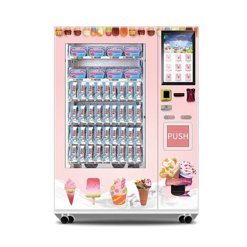 Tecnologia avanzata touch screen macchina automatica per la vendita di succhi per una grande selezione di prodotti