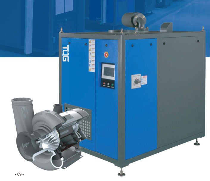 Soppressione d'aria industriale Soffiatore centrifugabile Rivestimento anticorrosione in acciaio al carbonio Fonte di alimentazione elettrica