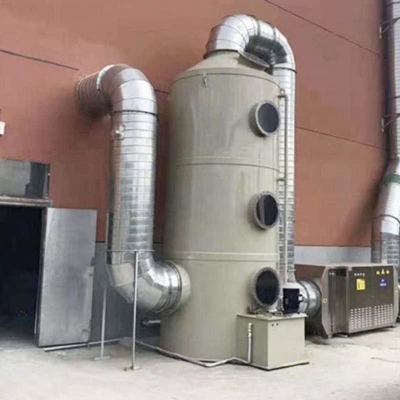 990,9% Efficienza di depurazione Attrezzature per il trattamento dei gas di scarico con filtro prearia e potenza da 0,75 a 7,5 kW