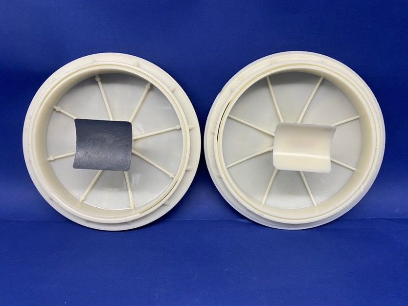 Alto ossigeno Nano Micro Bubble Diffuser Aeration Head Trays Tipo di disco piatto Aeratore a disco di diaframma